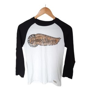 Polo Ralph Lauren Wing Varsity Baseball  3/4 sleeve